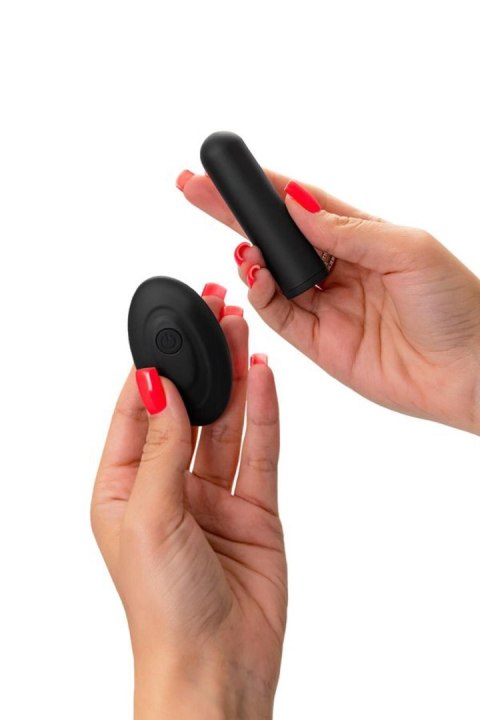 Vibro bullet with remote control, RealStik CALIBER, 7cm, O2 Vibro bullet with remote control, RealStik CALIBER, 7cm, O2