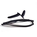 Cintura doppio fallo strap-on Black Cintura doppio fallo strap-on Black