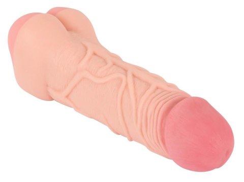 Nature Skin 2in1 Extension + Masturbator – realistyczny rękaw 2w1 Nature Skin 2in1 Extension + Masturbator – realistyczny rękaw 2w1