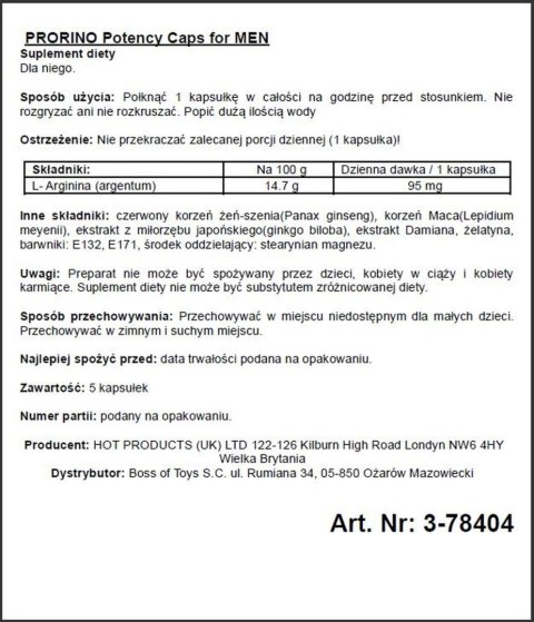 Tabletki dla mężczyzn większa potencja erekcja 5sz Tabletki dla mężczyzn większa potencja erekcja 5sz