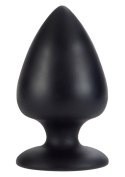 Gruby plug analny zatyczka korek czarny silikonowy Gruby plug analny zatyczka korek czarny silikonowy