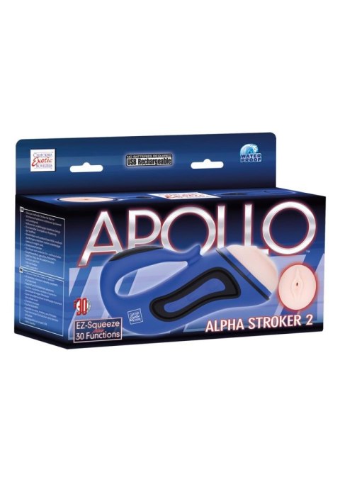 Masturbator-APOLLO ALPHA STROKER 2 BLUE Masturbator-APOLLO ALPHA STROKER 2 BLUE