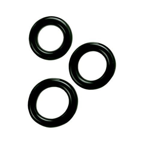 Pierścień-COLT 3 RING SET BLACK Pierścień-COLT 3 RING SET BLACK