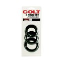 Pierścień-COLT 3 RING SET BLACK Pierścień-COLT 3 RING SET BLACK