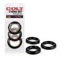 Pierścień-COLT 3 RING SET BLACK Pierścień-COLT 3 RING SET BLACK