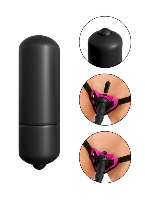 Proteza-FF VIBRATING STRAP-ON SET - PINK Proteza-FF VIBRATING STRAP-ON SET - PINK