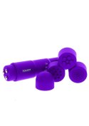 Stymulator masażer intymny łechtaczki 4 nakładki Stymulator masażer intymny łechtaczki 4 nakładki