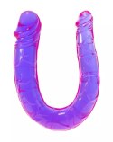 Grube podwójne długie dildo sex lesbijski 30 cm