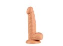 Penis z jądrami żyłami realistyczny dildo sex 17cm Penis z jądrami żyłami realistyczny dildo sex 17cm