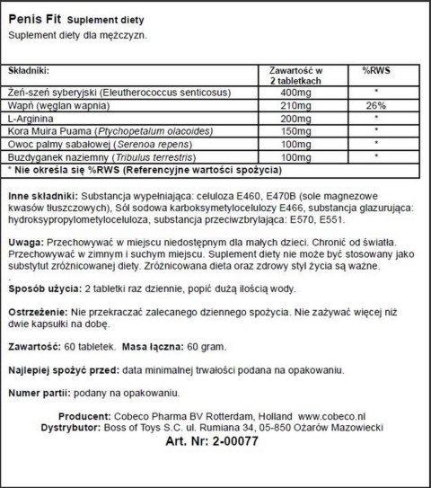 Tabletki powiększenie penisa erekcja potencja 60sz Tabletki powiększenie penisa erekcja potencja 60sz