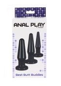 Zestaw do rozciągania korki analne 3 rozmiary plug Zestaw do rozciągania korki analne 3 rozmiary plug