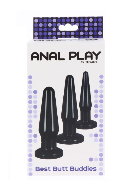 Zestaw do rozciągania korki analne 3 rozmiary plug Zestaw do rozciągania korki analne 3 rozmiary plug