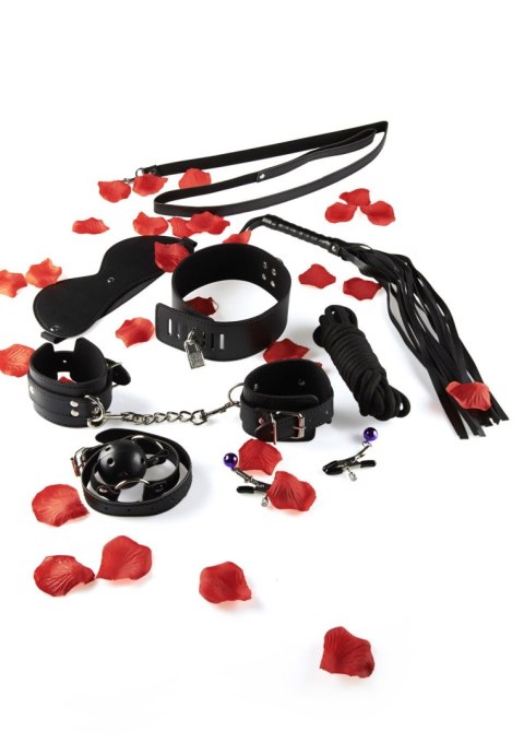 Zestaw sex akcesoriów bdsm kajdanki kleszcze sznur Zestaw sex akcesoriów bdsm kajdanki kleszcze sznur