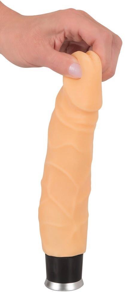 Jak prawdziwy penis miły przyjemny wibrator 23cm Jak prawdziwy penis miły przyjemny wibrator 23cm