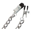 Metalowe zaciski na sutki regulowane bdsm sex Metalowe zaciski na sutki regulowane bdsm sex