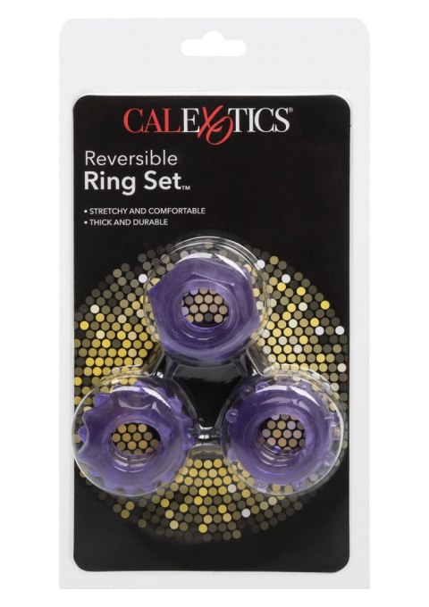 Pierścień-REVERSIBLE RING SET PURPLE Pierścień-REVERSIBLE RING SET PURPLE