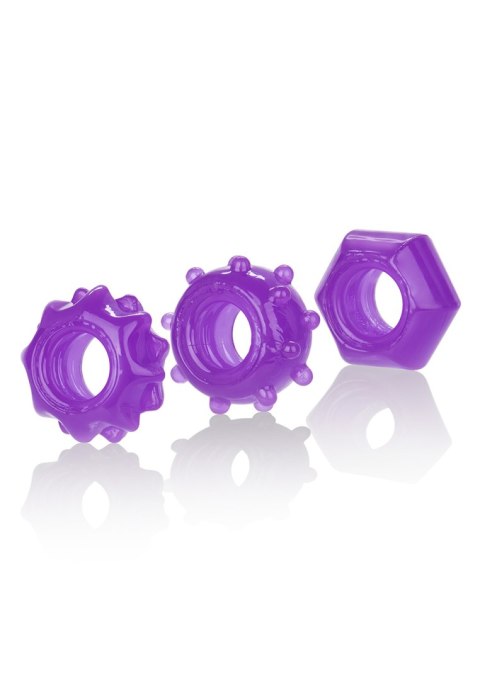 Pierścień-REVERSIBLE RING SET PURPLE Pierścień-REVERSIBLE RING SET PURPLE