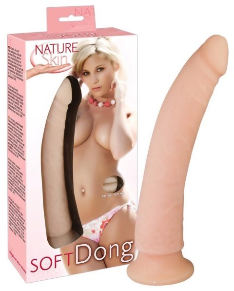 Realistyczny miękki penis dildo przyssawka 24cm Realistyczny miękki penis dildo przyssawka 24cm
