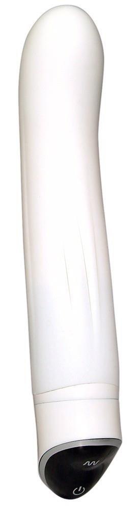 Klasyczny wibrator z wygiętą główką punkt g 22cm Klasyczny wibrator z wygiętą główką punkt g 22cm