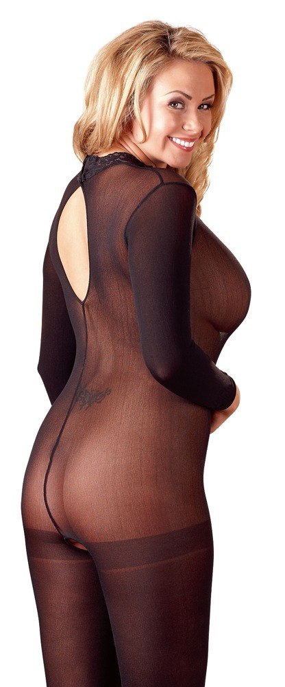 Kuszące bodystocking prześwitujący do seksu XL/2XL Kuszące bodystocking prześwitujący do seksu XL/2XL