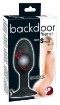 Wydrążony korek plug analny obciążony sex s 8cm Wydrążony korek plug analny obciążony sex s 8cm