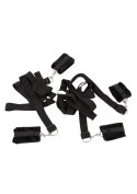 Zestaw bondage bdsm dominacja pasy 4 kajdanki sex Zestaw bondage bdsm dominacja pasy 4 kajdanki sex