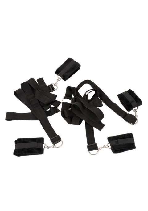 Zestaw bondage bdsm dominacja pasy 4 kajdanki sex Zestaw bondage bdsm dominacja pasy 4 kajdanki sex