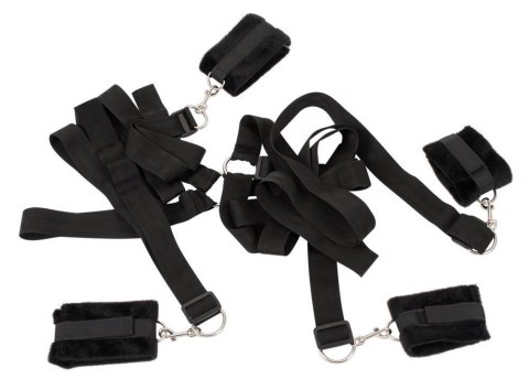 Zestaw bondage bdsm dominacja pasy 4 kajdanki sex Zestaw bondage bdsm dominacja pasy 4 kajdanki sex
