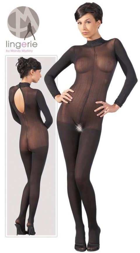 Catsuit bodystocking siateczka na całe ciało S/M Catsuit bodystocking siateczka na całe ciało S/M