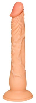 Dildo na przyssawce naturalny rozmiar wąskie 18cm Dildo na przyssawce naturalny rozmiar wąskie 18cm