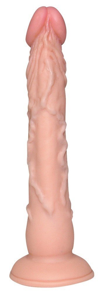 Dildo na przyssawce naturalny rozmiar wąskie 18cm Dildo na przyssawce naturalny rozmiar wąskie 18cm