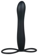 Dildo z pętlami na penisa jądra drugi członek 15cm