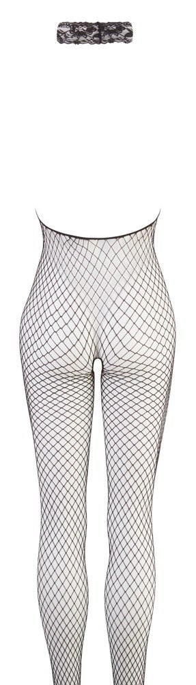 Podniecający bodystocking siatka rozcięty krok S/M Podniecający bodystocking siatka rozcięty krok S/M