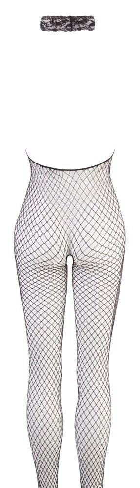 Podniecający bodystocking siatka rozcięty krok S/M Podniecający bodystocking siatka rozcięty krok S/M