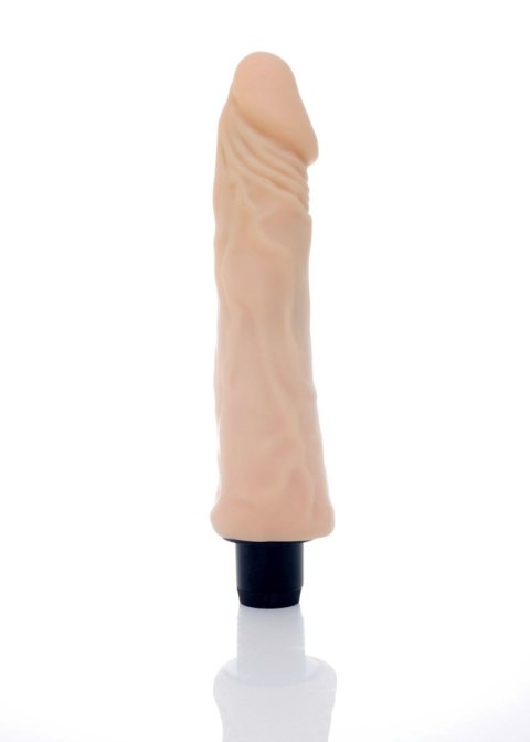 Realistyczny sex wibrator duży żyły cielisty 23 cm Realistyczny sex wibrator duży żyły cielisty 23 cm
