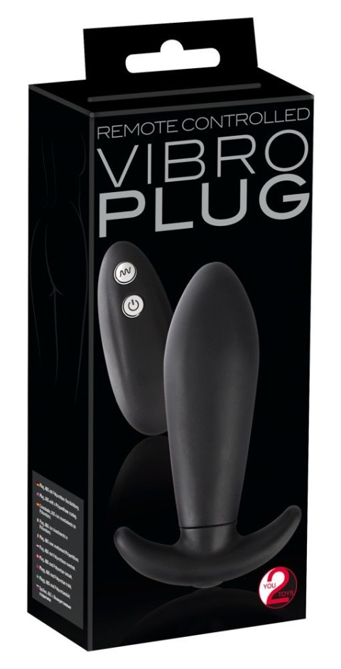 Stożkowa wtyczka analna plug korek wibracyjny 12cm Stożkowa wtyczka analna plug korek wibracyjny 12cm