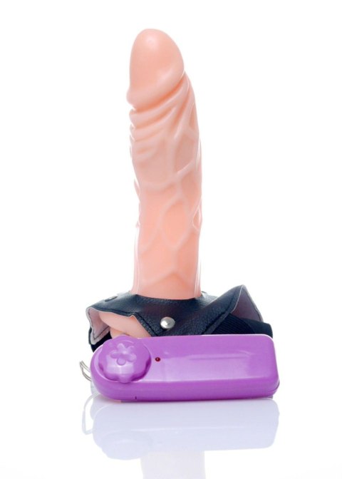 Strapon proteza penisa pusta dildo wibrator 16cm Strapon proteza penisa pusta dildo wibrator 16cm