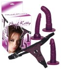 Zestaw dla kobiet uprząż 3 końcówki sex lesbijski Zestaw dla kobiet uprząż 3 końcówki sex lesbijski