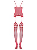 Erotyczne bodystocking otwarty krok F214 S/M/L Erotyczne bodystocking otwarty krok F214 S/M/L