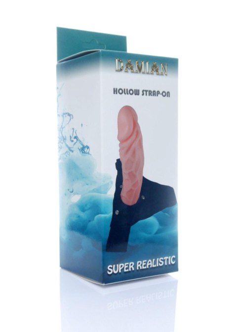 Penis na szelkach sex proteza pusta strapon 16cm Penis na szelkach sex proteza pusta strapon 16cm