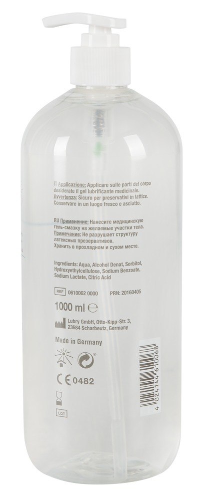 Wodny żel nawilżający uniwersalny lubrykant 1000ml Wodny żel nawilżający uniwersalny lubrykant 1000ml