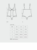 Body prześwitująca siateczka erotyka obsessive L/XL Body prześwitująca siateczka erotyka obsessive L/XL