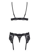 Sex komplet biustonosz pas stringi obsessive s/m Sex komplet biustonosz pas stringi obsessive s/m