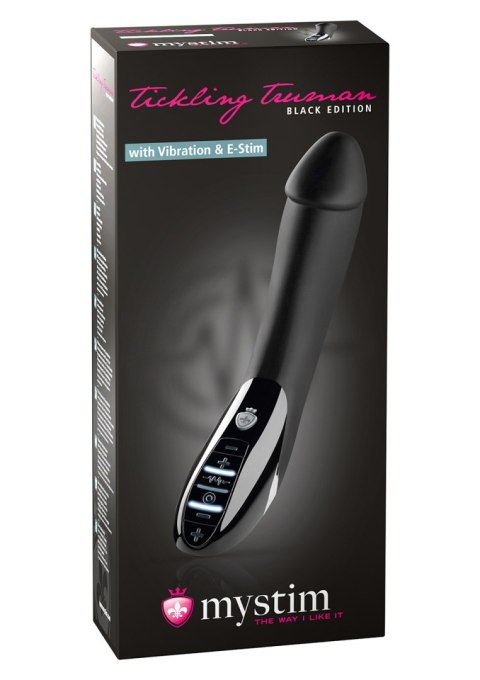 Stymulator-TICKLING TRUMAN ESTIM VIBE BLACK Stymulator-TICKLING TRUMAN ESTIM VIBE BLACK