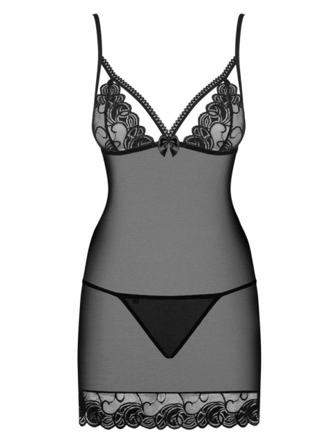Przejrzysta koszulka komplet stringi wonderia s/m Przejrzysta koszulka komplet stringi wonderia s/m