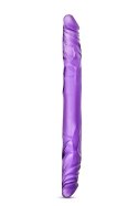 Dildo-b yours 14""""double dildo purple Dildo-b yours 14""""double dildo purple