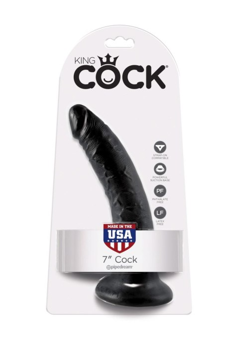 Dildo-cock 7 inch black Dildo-cock 7 inch black
