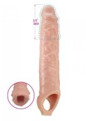 Duża długa nakładka na penisa sex przedłużka 28cm Duża długa nakładka na penisa sex przedłużka 28cm