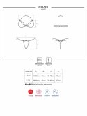 Koronkowy komplet biustonosz stringi obsessive lxl Koronkowy komplet biustonosz stringi obsessive lxl