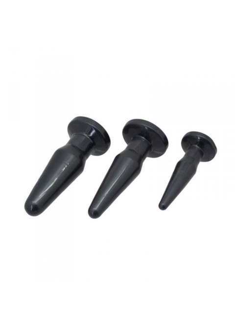 Plug-TPE ANAL PLUG 3 SIZES/ SET Plug-TPE ANAL PLUG 3 SIZES/ SET